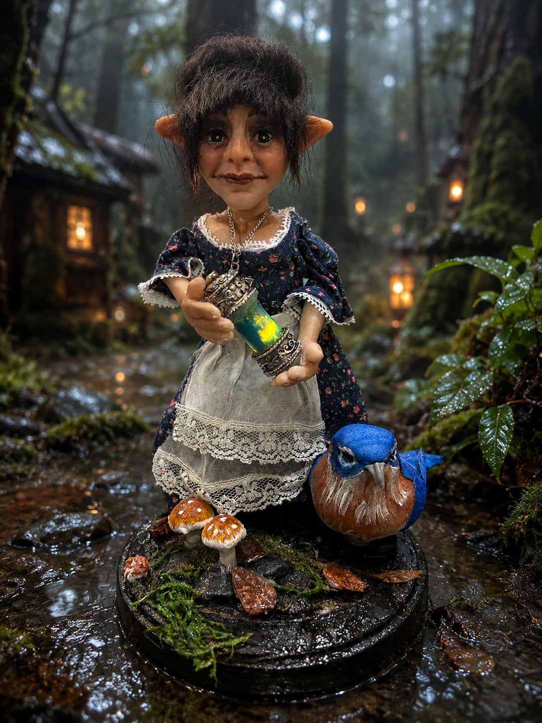 Auntie Rain — Keeper of the First Rain's Scent – Dolores Montijo Art