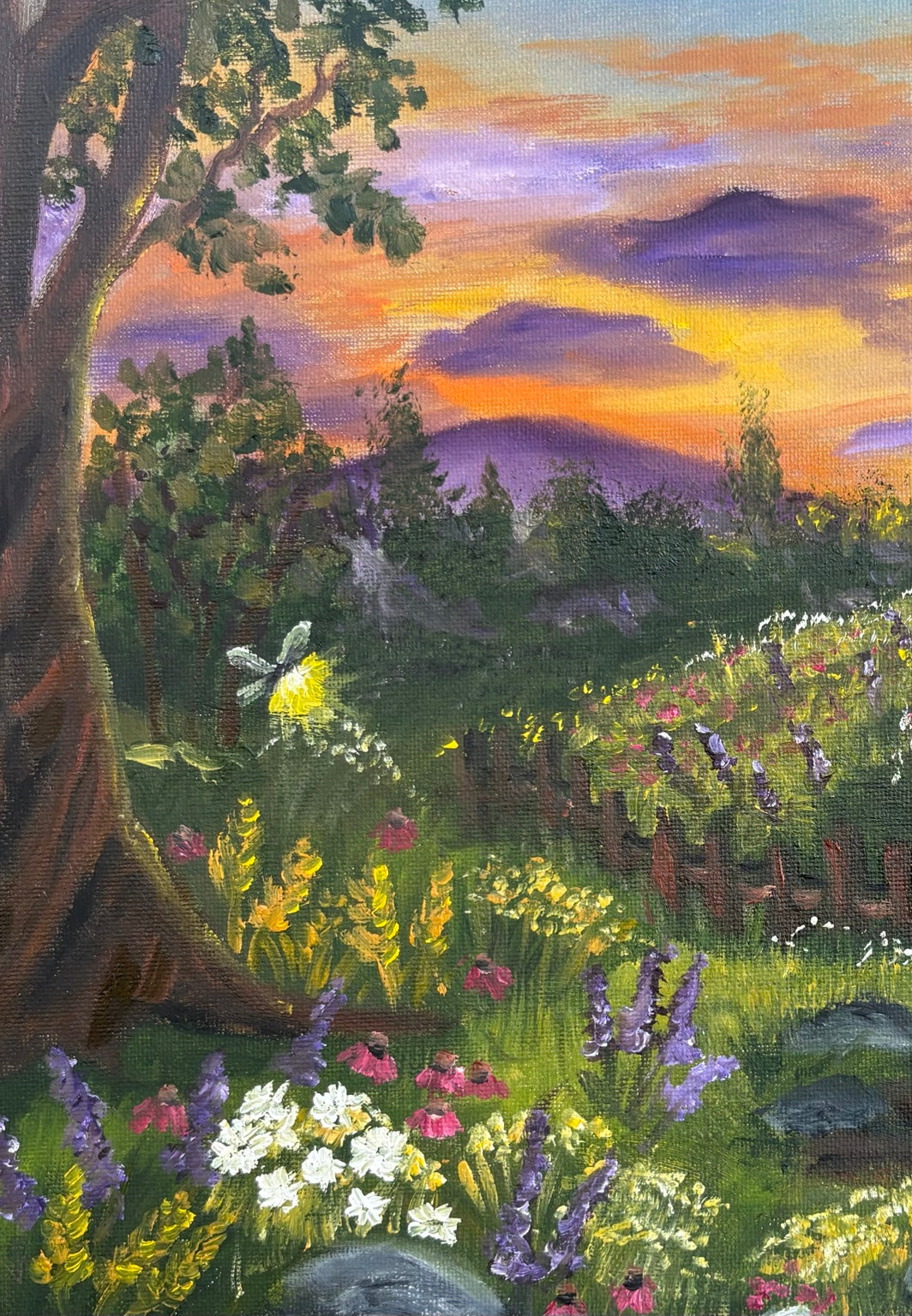 Detail of The Last Light of Day